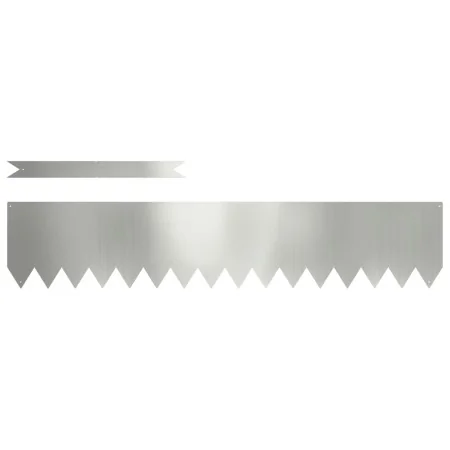 Bordes de césped 20 pcs 100x0.5x20 cm Acero galvanizado von , Garteneinfassung und Einfassung - Ref: Foro24-865962, Preis: 85...