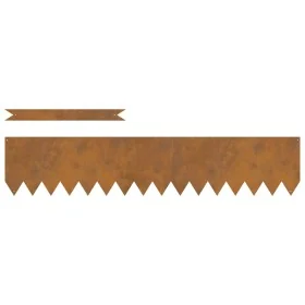 Bordes para Césped 30 pcs 100x0.5x20 cm Acero Resistente a la Intemperie von , Garteneinfassung und Einfassung - Ref: Foro24-...