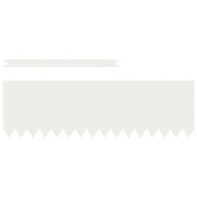 Bordes de Césped 20 pcs Blanco 100x0,5x30 cm Acero