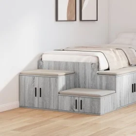 Comprar Armario de almacenamiento gris sonoma