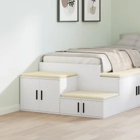 Armario de almacenaje Blanco 108x41x40 cm Madera