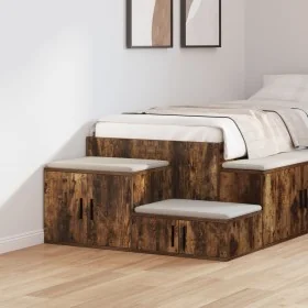 Armario de Almacenamiento Roble Ahumado 108x41x40