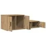 Armario de almacenamiento de roble hecho a mano 108x41x40 cm de madera | Foro24.es | Tu tienda online para hogar, jardín y más Foro24.es