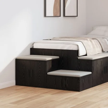 Gabinete de Almacenamiento Negro 103x41x40 cm de Madera | Foro24.es | Tu tienda online para hogar, jardín y más Foro24.es