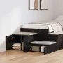 Gabinete de Almacenamiento Negro 103x41x40 cm de Madera | Foro24.es | Tu tienda online para hogar, jardín y más Foro24.es
