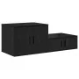 Gabinete de Almacenamiento Negro 103x41x40 cm de Madera | Foro24.es | Tu tienda online para hogar, jardín y más Foro24.es
