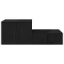Gabinete de Almacenamiento Negro 103x41x40 cm de Madera | Foro24.es | Tu tienda online para hogar, jardín y más Foro24.es