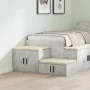 Armario de Almacenamiento Gris Concreto 103x41x40 cm Madera Ingenierizada | Foro24.es | Tu tienda online para hogar, jardín y más Foro24.es