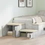Armario de Almacenamiento Gris Concreto 103x41x40 cm Madera Ingenierizada | Foro24.es | Tu tienda online para hogar, jardín y más Foro24.es