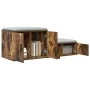 Armario de Almacenamiento Roble Ahumado 103x41x40 cm Madera Ingenierizada | Foro24.es | Tu tienda online para hogar, jardín y más Foro24.es