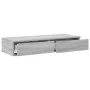 Cajones para cama Gris Sonoma 100x36,5x16,5 cm Madera trabajada | Foro24.es | Tu tienda online para hogar, jardín y más Foro24.es
