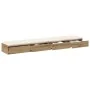 Cajones de Cama de Roble Artesanal 200x36.5x16.5 cm Madera Elaborada | Foro24.es | Tu tienda online para hogar, jardín y más Foro24.es
