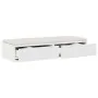 Cajones para cama Blancos 80x36,5x16,5 cm Madera Ingenierizada by , Nightstands - Ref: Foro24-866923, Price: 54,41 €, Discoun...