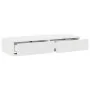 Cajones para cama Blancos 80x36,5x16,5 cm Madera Ingenierizada by , Nightstands - Ref: Foro24-866923, Price: 54,41 €, Discoun...