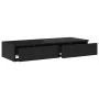 Cajones de Cama Negros 90x36,5x16,5 cm Madera Superficial by , Nightstands - Ref: Foro24-866932, Price: 56,18 €, Discount: -5%%
