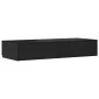 Cajones de Cama Negros 90x36,5x16,5 cm Madera Superficial by , Nightstands - Ref: Foro24-866932, Price: 56,18 €, Discount: -5%%