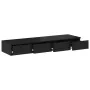 Cajones para Cama Negros 120x36.5x16.5 cm Madera Elaborada von , Nachttische - Ref: Foro24-866940, Preis: 86,32 €, Rabatt: -5%%