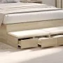 VidaXL Cajones para Cama Roble Sonoma 120x36.5x16.5 cm Madera Compensada | Foro24.es | Tu tienda online para hogar, jardín y más Foro24.es