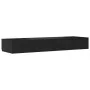 Cajones para Cama Negros 120x36.5x16.5 cm Madera Elaborada von , Nachttische - Ref: Foro24-866940, Preis: 86,32 €, Rabatt: -5%%