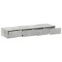 Cajones de Cama Gris Concreto 120x36.5x16.5 cm Madera Fabricada | Foro24.es | Tu tienda online para hogar, jardín y más Foro24.es
