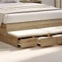 Cajones de cama Roble Artisan 120x36,5x16,5 cm Madera elaborada | Foro24.es | Tu tienda online para hogar, jardín y más Foro24.es
