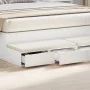 Mesitas de Noche Blanca MDF 140 x 36.5 x 16.5 cm Mesa de Noche | Foro24.es | Tu tienda online para hogar, jardín y más Foro24.es