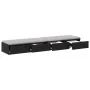 Cajones para cama Negros 140x36,5x16,5 cm de Madera | Foro24.es | Tu tienda online para hogar, jardín y más Foro24.es