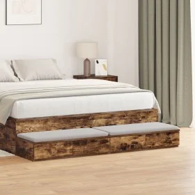 Comprar Mesas de Noche Roble Ahumado Madera de