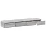 Cajones para cama Gris Sonoma 140x36,5x16,5 cm Madera elaborada | Foro24.es | Tu tienda online para hogar, jardín y más Foro24.es
