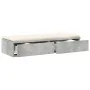 Cajones de cama Grises Concretos 75x36,5x16,5 cm de Madera de Ingeniería | Foro24.es | Tu tienda online para hogar, jardín y más Foro24.es