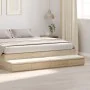 Cajones de cama Roble Sonoma 180x36,5x16,5 cm de madera hecha by , Nightstands - Ref: Foro24-866981, Price: 96,04 €, Discount...