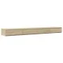 Cajones de cama Roble Sonoma 180x36,5x16,5 cm de madera hecha by , Nightstands - Ref: Foro24-866981, Price: 96,04 €, Discount...