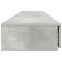 Cajones para Cama Gris Concreto 180x36,5x16,5 cm Madera Elaborada | Foro24.es | Tu tienda online para hogar, jardín y más Foro24.es