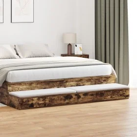 Comprar Cajones de Cama Roble Ahumado