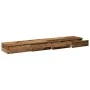 Cajones de cama en madera vieja 180x36,5x16,5 cm de madera ingenierizada | Foro24.es | Tu tienda online para hogar, jardín y más Foro24.es