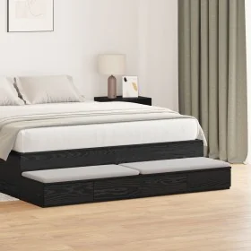 Comprar Cajones para cama en negro, 135x36,5x16,5