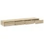 Cajones de cama Roble Sonoma 135x36,5x16,5 cm Madera Elaborada | Foro24.es | Tu tienda online para hogar, jardín y más Foro24.es