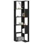 Estante Esquinero de 5 Niveles en Roble Negro 50x50x179 cm de Madera by , Bookcases and shelves - Ref: Foro24-868049, Price: ...