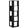 Estante Esquinero de 5 Niveles en Roble Negro 50x50x179 cm de Madera by , Bookcases and shelves - Ref: Foro24-868049, Price: ...