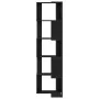 Estante Esquinero de 5 Niveles en Roble Negro 50x50x179 cm de Madera by , Bookcases and shelves - Ref: Foro24-868049, Price: ...