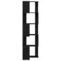 Estante Esquinero de 5 Niveles en Roble Negro 50x50x179 cm de Madera by , Bookcases and shelves - Ref: Foro24-868049, Price: ...