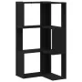 Estantería Esquinera de 3 Niveles Color Roble Negro 50x50x102 cm Madera Ingenierizada von , Bücherregale und Regale - Ref: Fo...