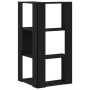 Estantería Esquinera de 3 Niveles Color Roble Negro 50x50x102 cm Madera Ingenierizada von , Bücherregale und Regale - Ref: Fo...