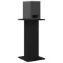 Soportes para altavoces (2 piezas) - Roble Negro 30x30x60 cm - Madera de ingeniería von , Lautsprecherständer - Ref: Foro24-8...