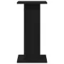 Soportes para altavoces (2 piezas) - Roble Negro 30x30x60 cm - Madera de ingeniería von , Lautsprecherständer - Ref: Foro24-8...