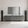 Soportes para Altavoces 2 pcs Roble Negro 30x30x80 cm Madera hecha | Foro24.es | Tu tienda online para hogar, jardín y más Foro24.es