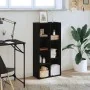 Estantería Negro Roble 50x25x105 cm Madera elaborada | Foro24.es | Tu tienda online para hogar, jardín y más Foro24.es