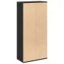 Estantería Negro Roble 50x25x105 cm Madera elaborada | Foro24.es | Tu tienda online para hogar, jardín y más Foro24.es