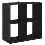 Estantería Negro Roble 68,5x32x68,5 cm Madera elaborada von , Bücherregale und Regale - Ref: Foro24-868060, Preis: 56,10 €, R...