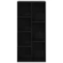 Estantería Negro Roble 50x25x105 cm Madera elaborada | Foro24.es | Tu tienda online para hogar, jardín y más Foro24.es